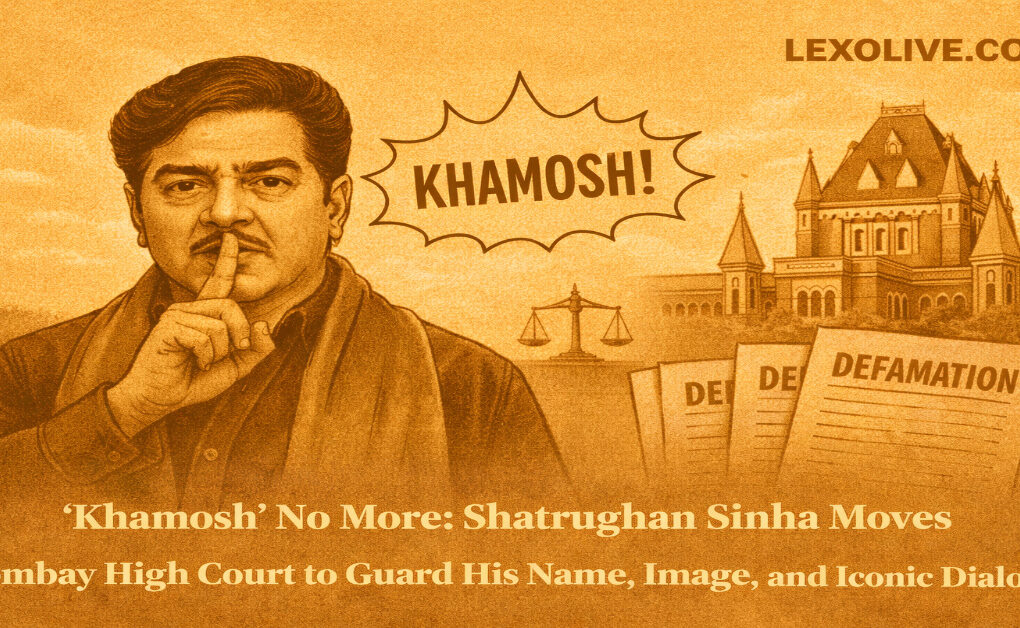 “Khamosh” No More: Shatrughan Sinha Moves Bombay High Court to Guard His Name, Image, and Iconic Dialogue