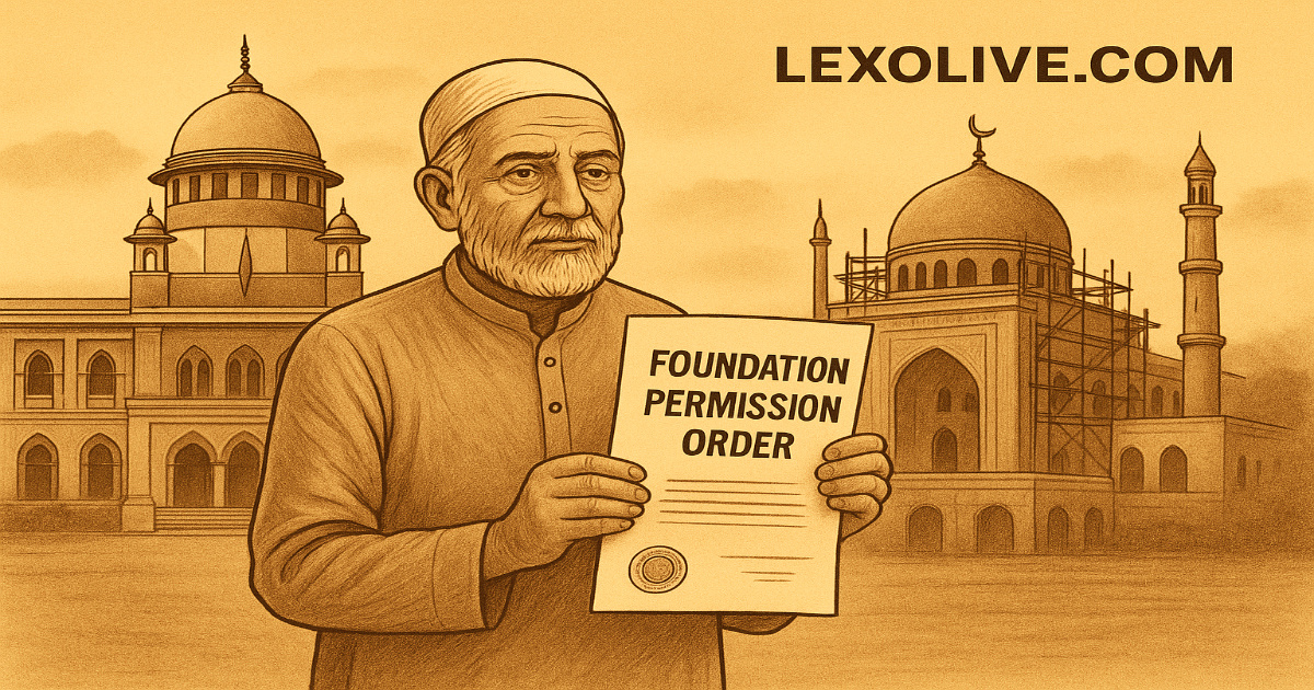 Calcutta High Court Permits Foundation Ceremony for Proposed Mosque with Stringent Security Provisions